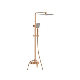 QUATTRO ROSE GOLD ANTIHUELLA GRIF DUCHA SISTEMA CON BARRA MANGUERA TEL Y CABEZA T913306B-A45AF-KLP