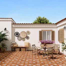 SABINE ROJO 44X44 PORCELANITE 1A (L)