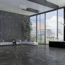 STRATTO BLACK ZS38 60.5X60.5 DALTILE (AL)