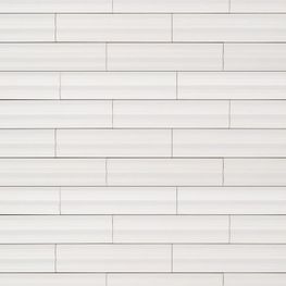 STRIPES ICE WHITE MATE 108925 SIN RECT. 7.5 X 30