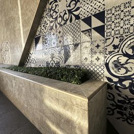 UNIPERFIL ALUMINIO COBRE MATE  EUROCANTO 2.5 M TILES