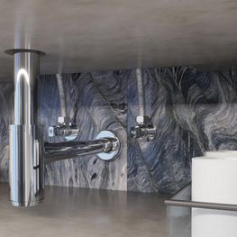 VALVULA DE PASO ACABADO CROMO TV-012 (SP)