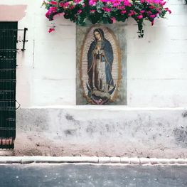 VIRGEN DE GUADALUPE (MURAL 3 PZAS)  60X90 TILES