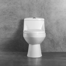 MISTY BLANCO INODORO ONE PIECE C/ASIENTO ELONG C/LENTO DOBLE PUSH R&T 4-6LT CL12027P-KLP