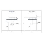 SWELL OCRE NARANJA LAVAMANOS DE COLGAR 815 X 320 X 140 CS-0077D9-KLP-1753122591584